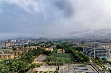 大黑楼平流雾1