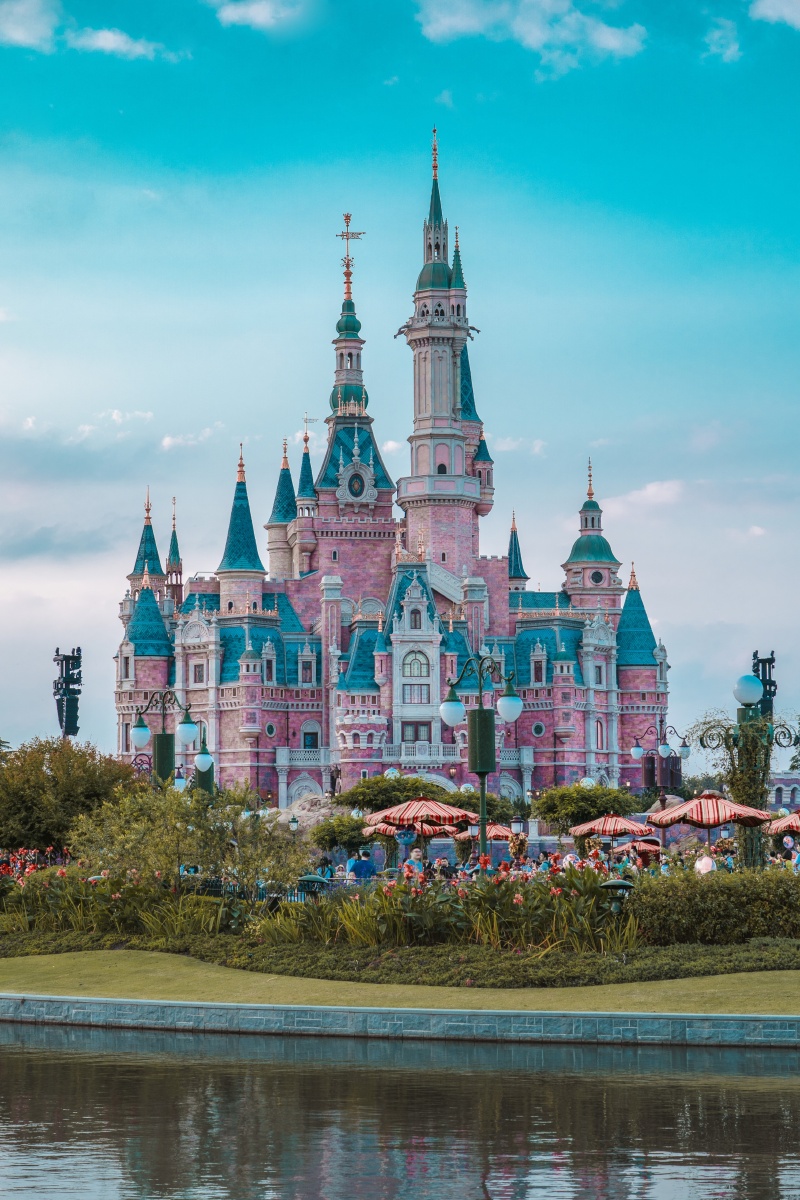 迪士尼童话城堡看图请将屏幕亮度调高