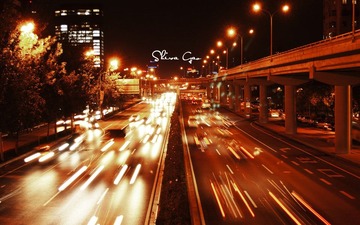 lights river