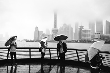 雨中留念