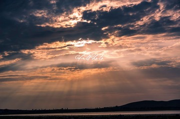 waiting for the sunset ...