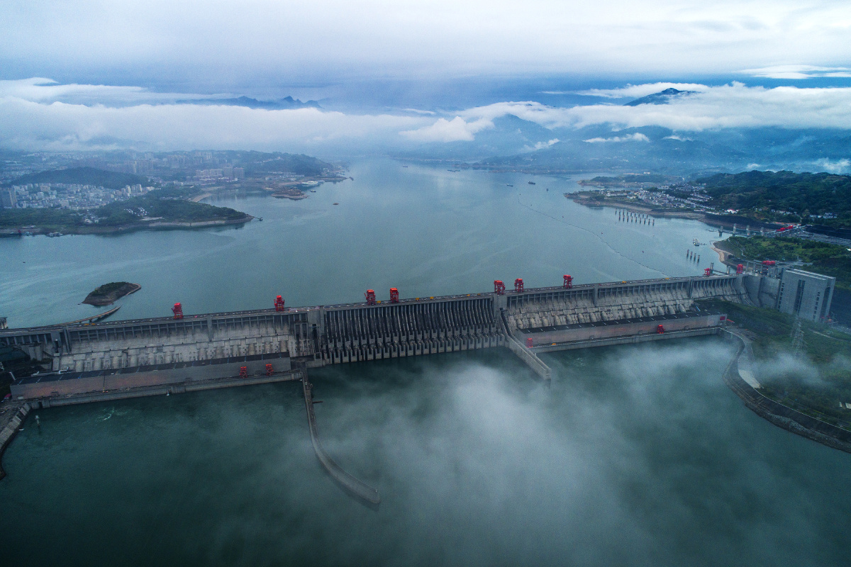 三峡四月天202004于湖北省宜昌市秭归县无人机照片