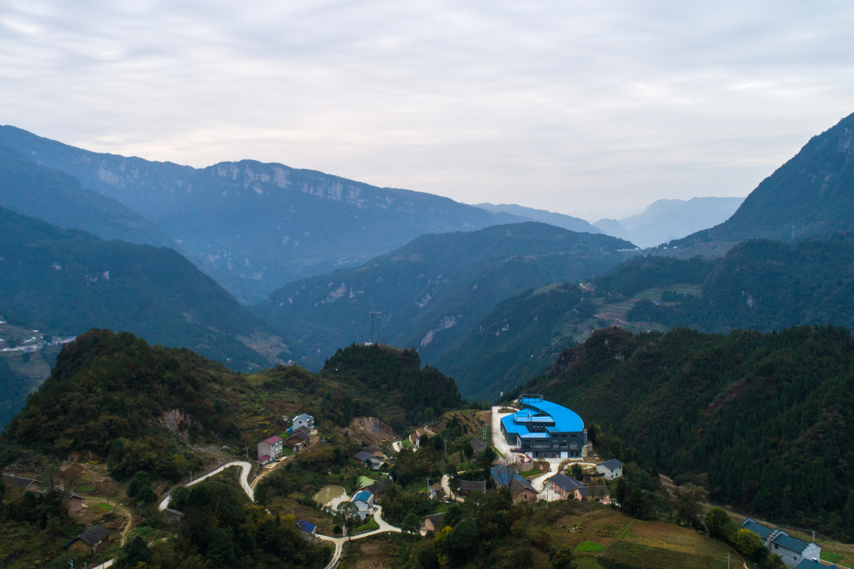 深山农民的创造2020114于湖北秭归九畹溪镇界垭村三峡世家农庄王罡摄