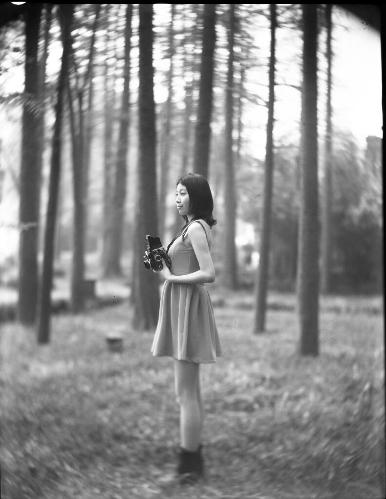 PETZVAL 180/3,4X5,黑白反转片