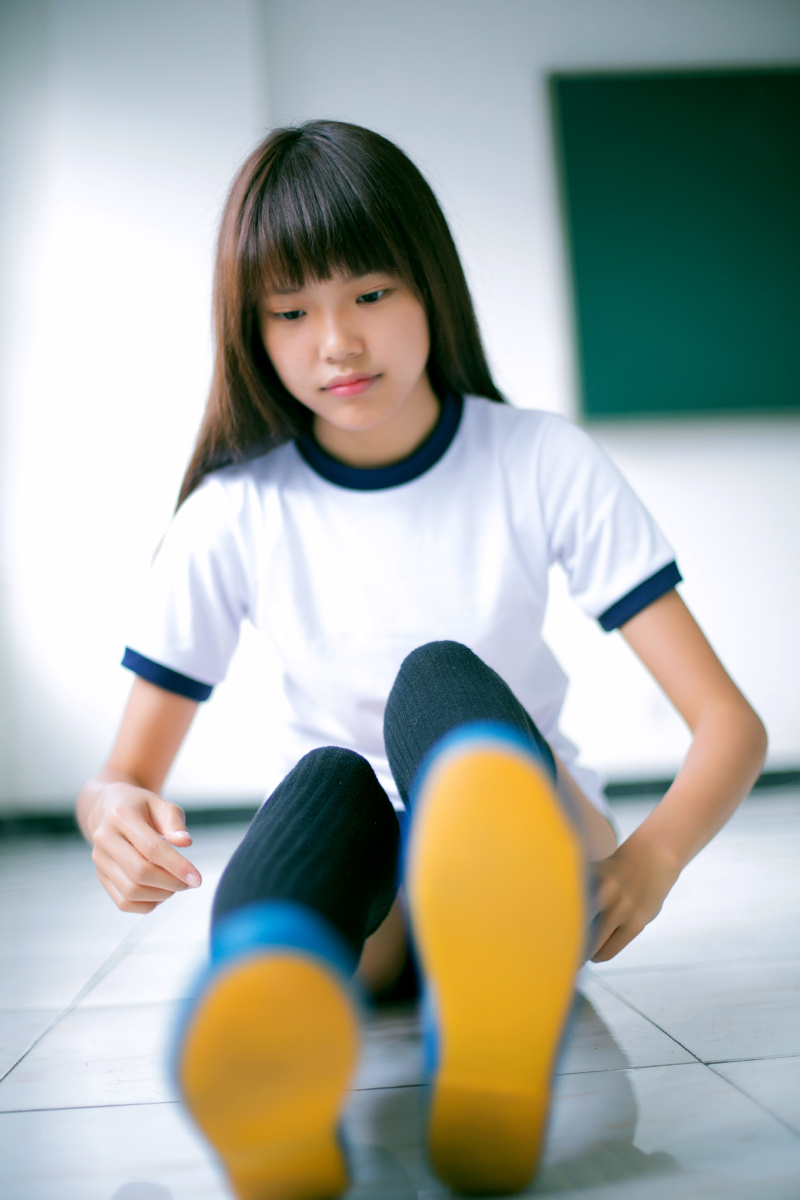 日系体操服一年生の夏休み