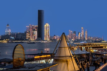 湖北省＋武汉市＋江滩夜景＋邓子扬