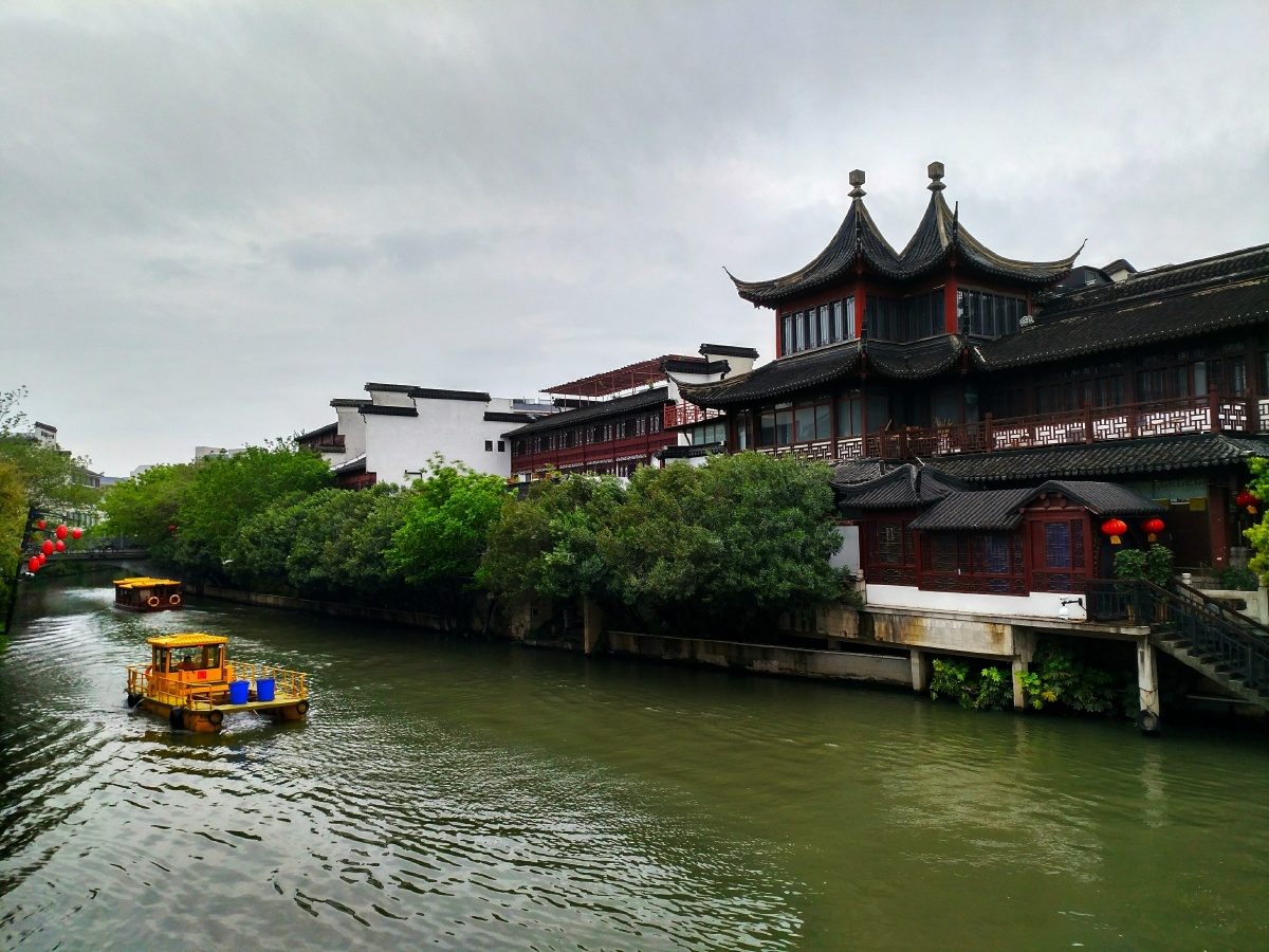 得月台夫子庙秦淮河