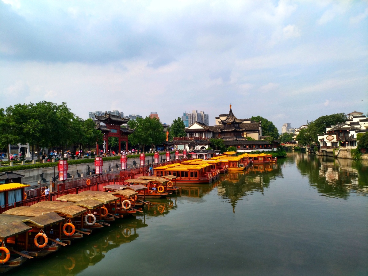 大美夫子庙秦淮河泮池