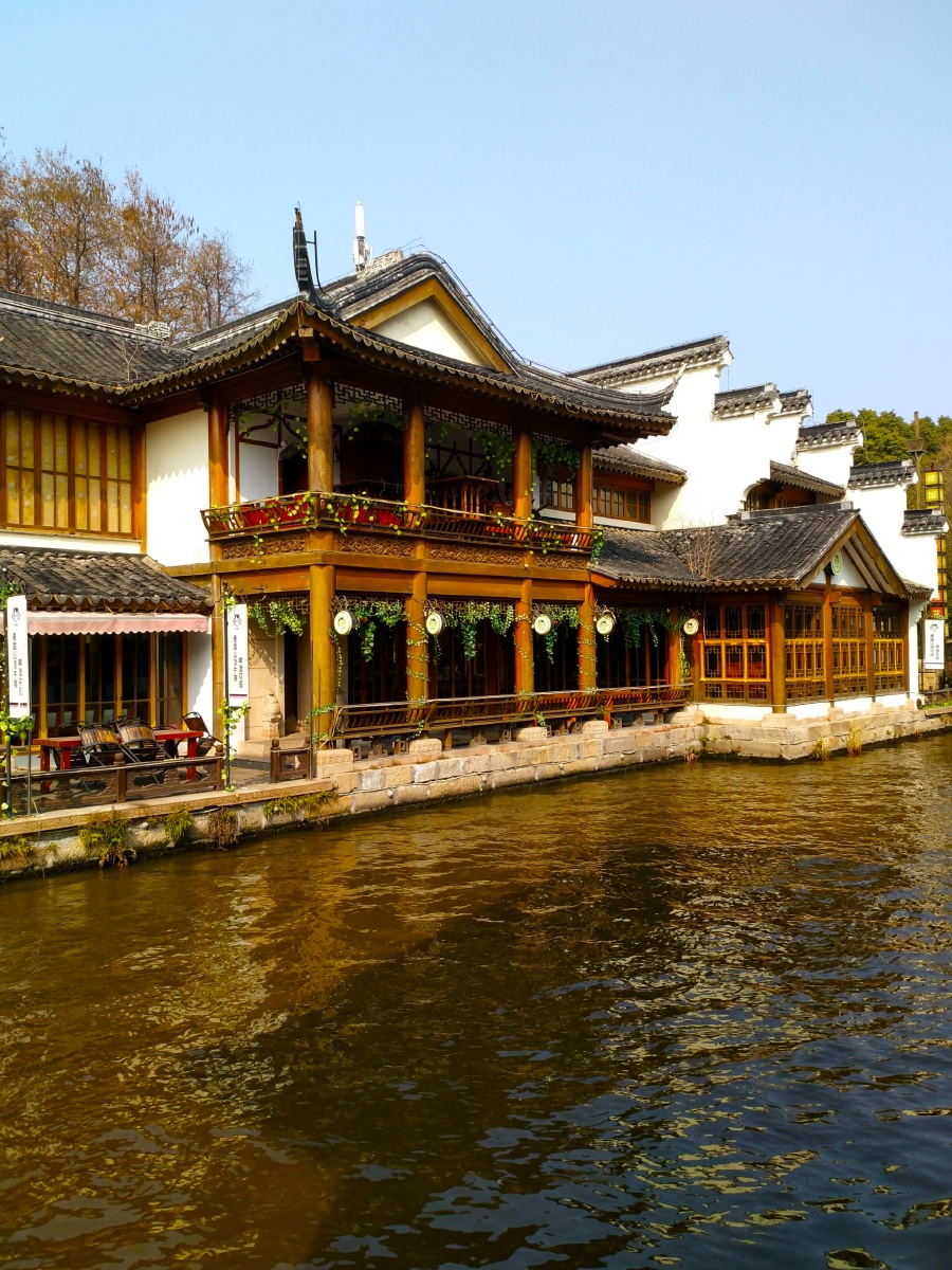 水街狗年初二白鹭洲