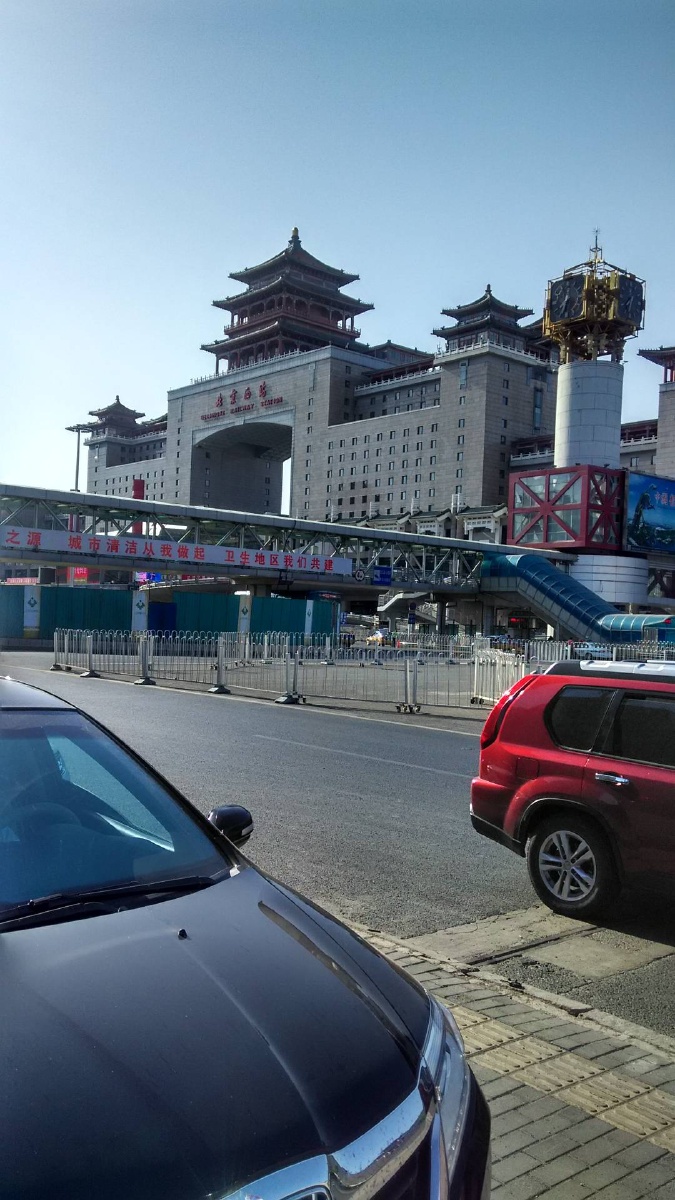 天津天津站附近与北京西站