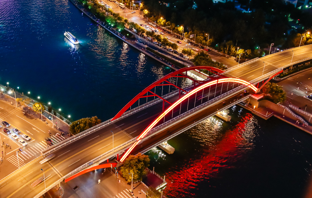 俯瞰金刚桥 - 银杏的叶 - 图虫