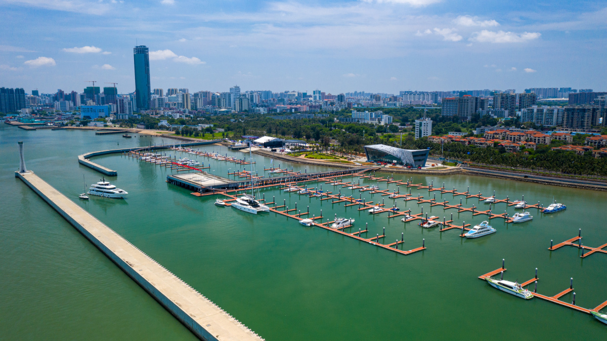海南省海口市国家帆船基地公共码头