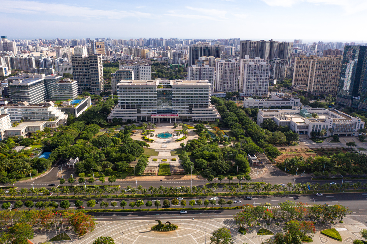 海口国兴大道风光