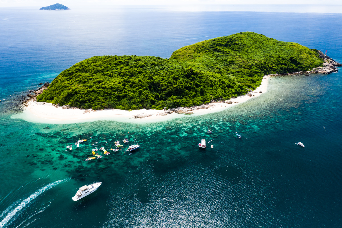 海南万宁石梅湾加井岛