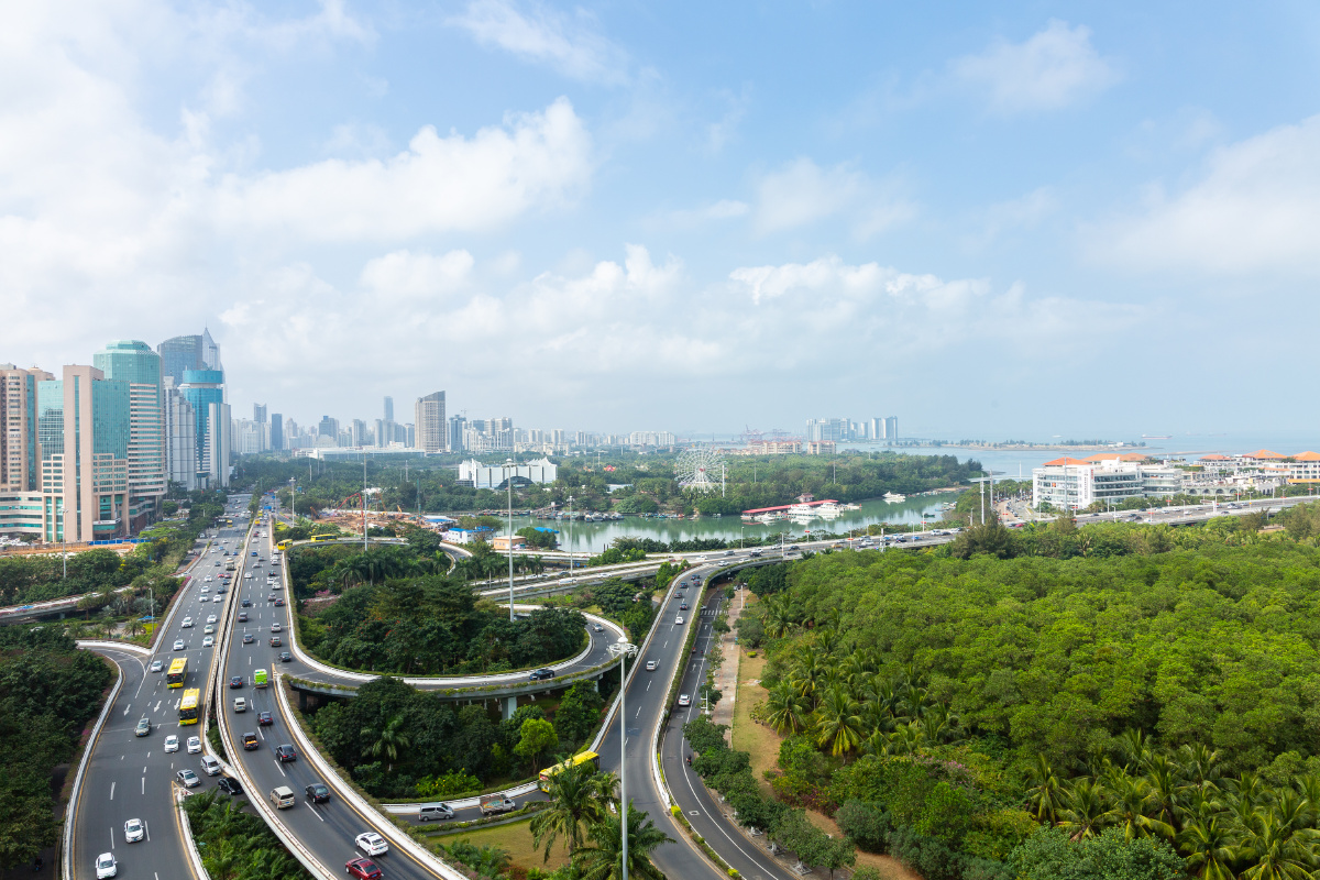 海口滨海立交桥
