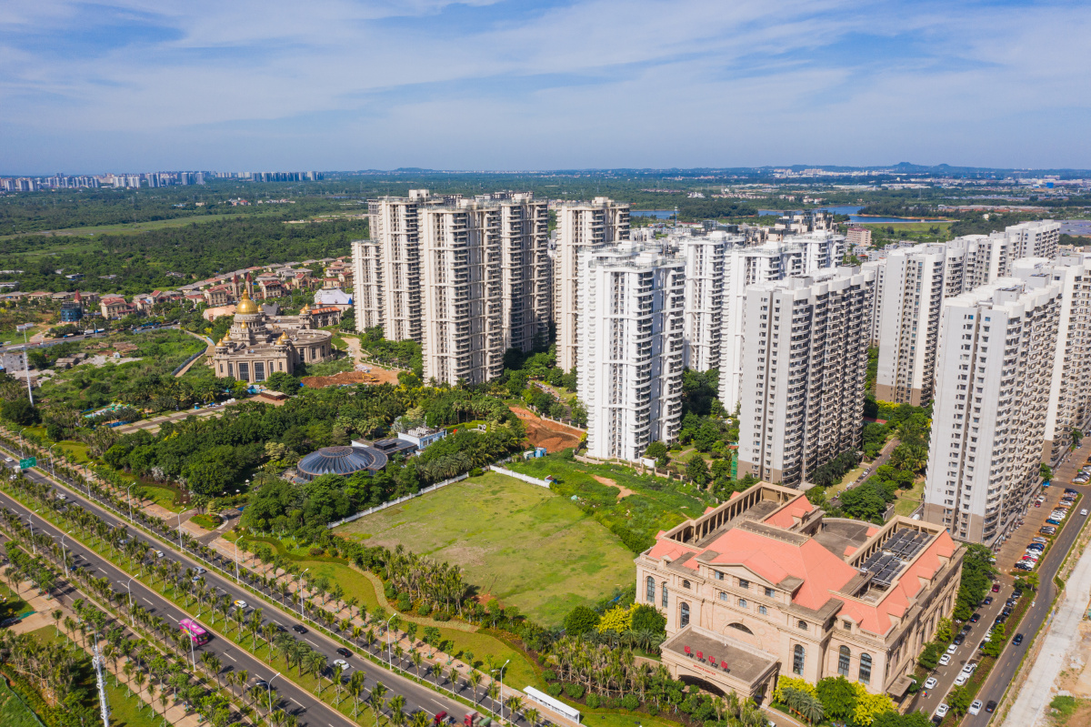 海口迎宾大道风光