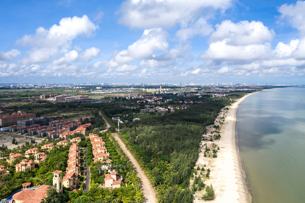海口东海岸风光