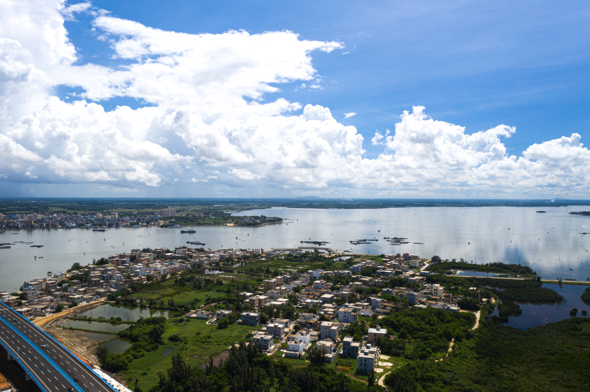 海南海口北港岛