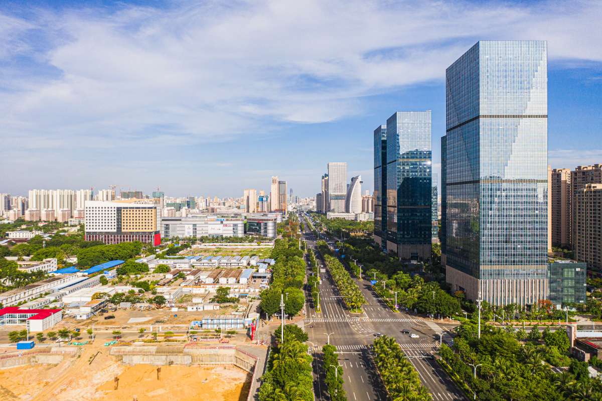 海口国兴大道风光