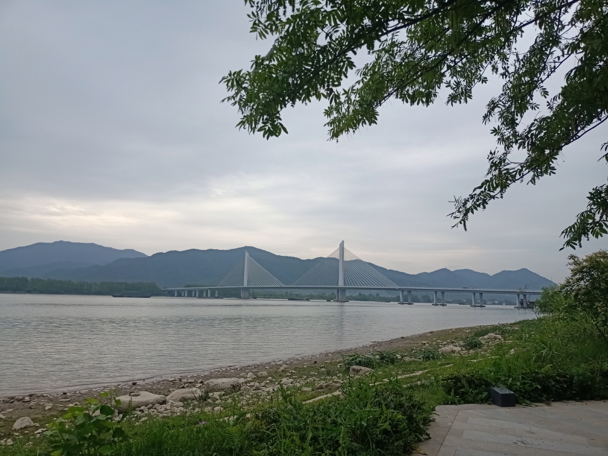 富阳印象之三富春江大桥