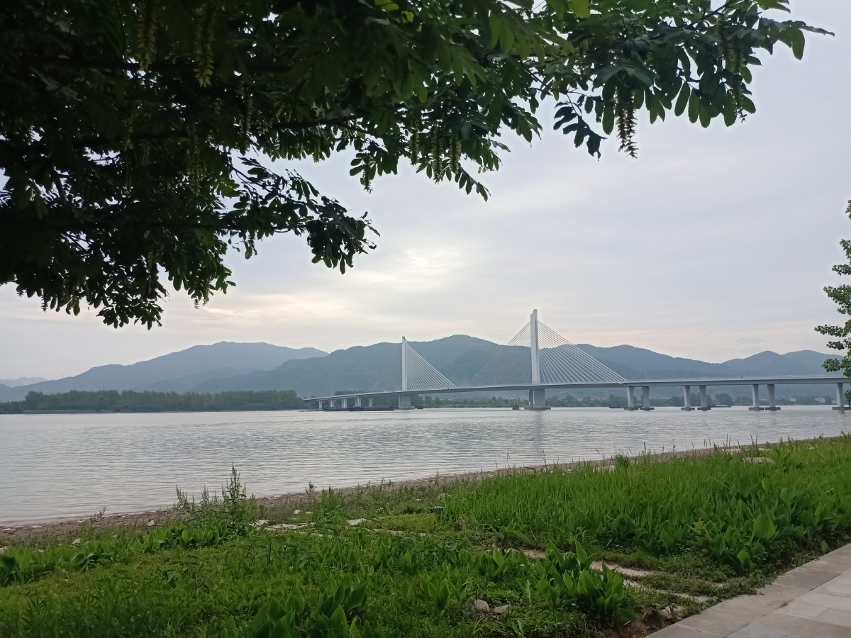 富阳印象之三富春江大桥