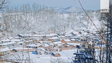 雪中村庄