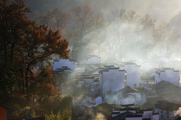 江西婺源石城早晨11