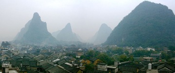 黄姚全景图