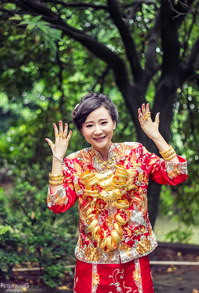 几张新娘照广东佛山