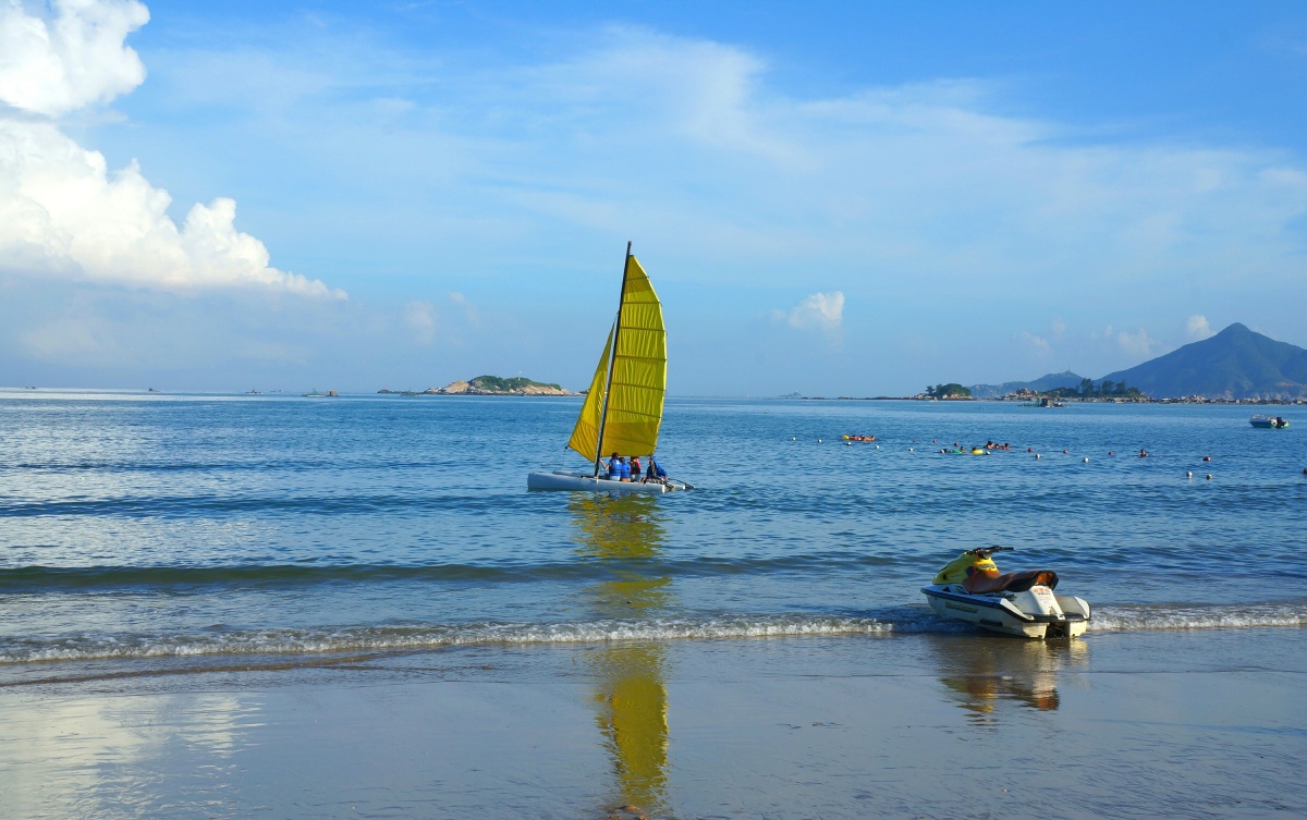 东山岛马銮湾四季光影