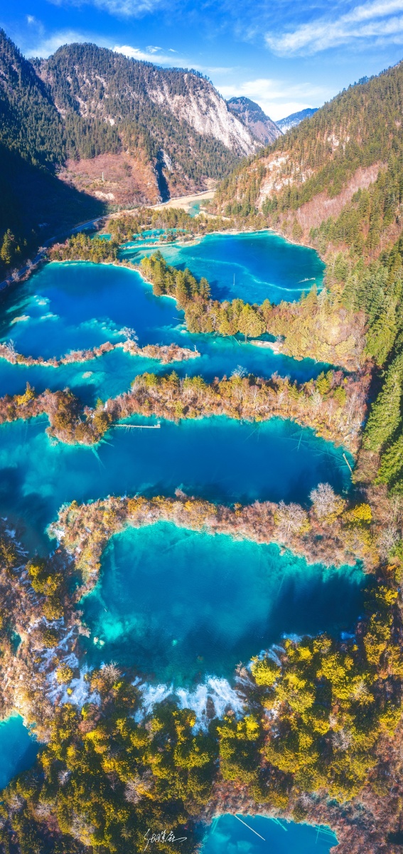 九寨沟树正群海
