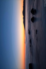 9pm on the beach