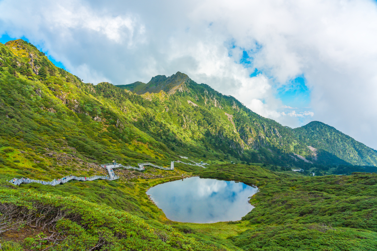 大理苍山洗马潭