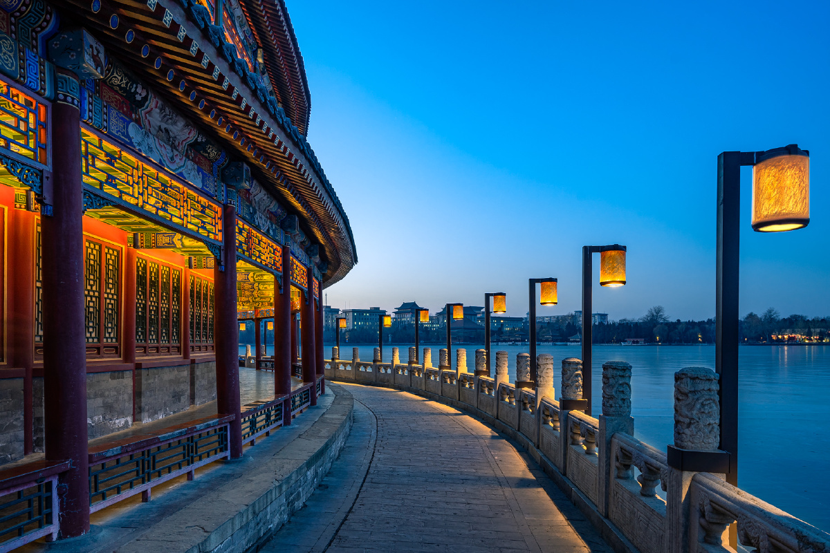 北海公园琼岛长廊