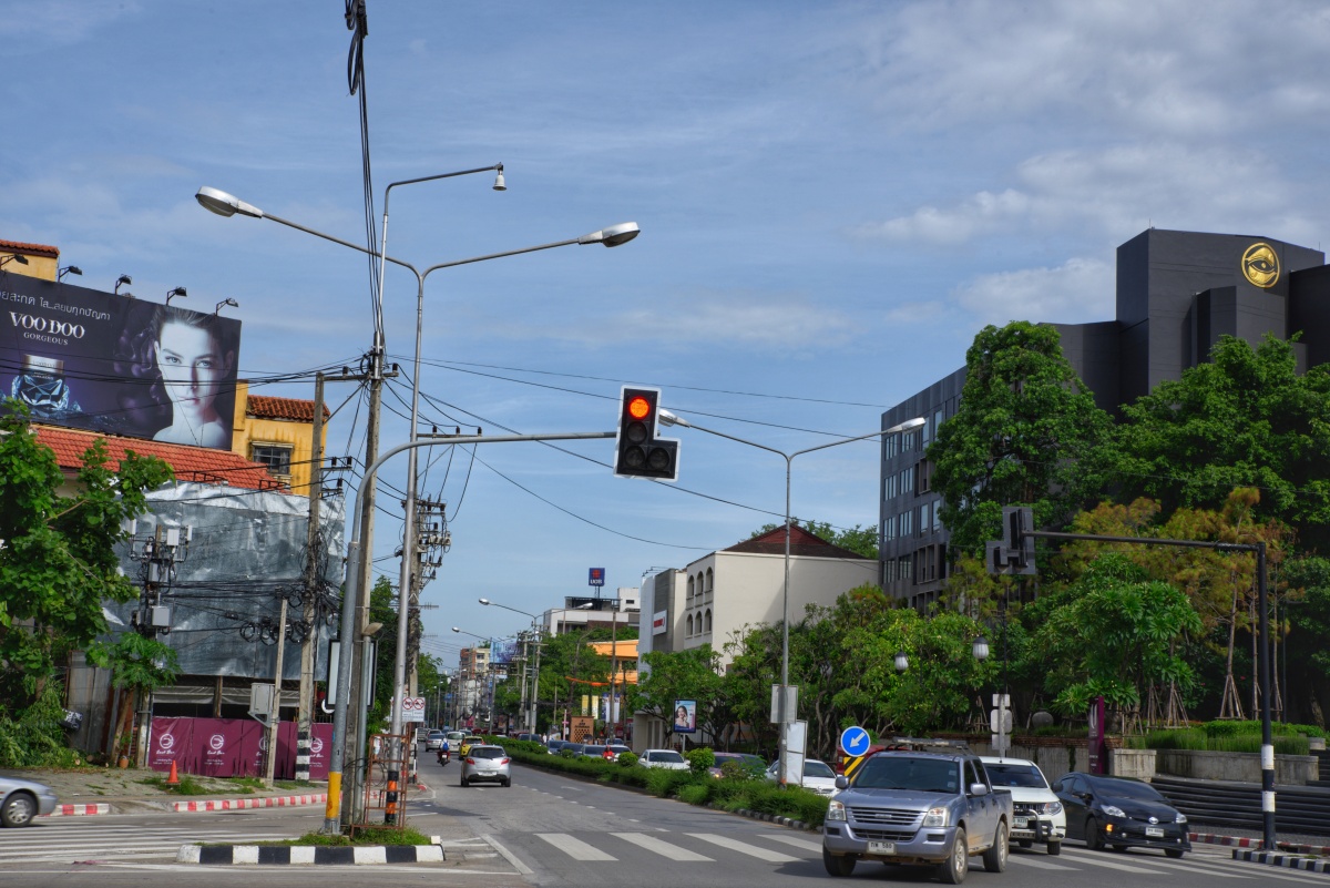 泰国清迈城市街道