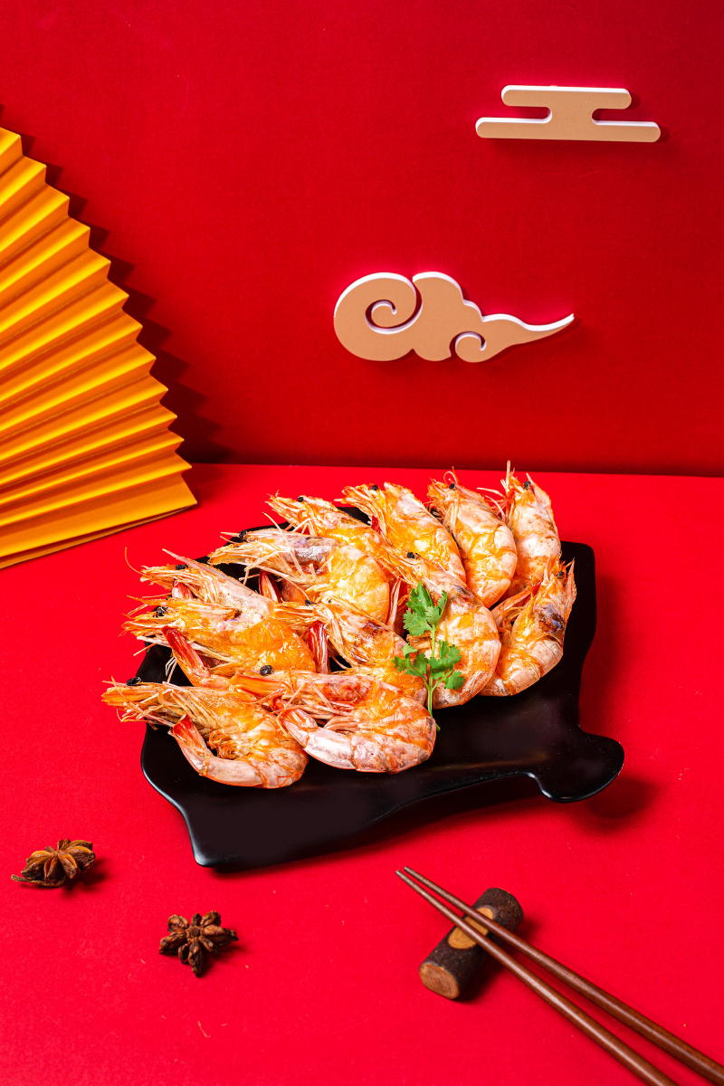 凉菜 凉拌蟹爪 剁椒鱼皮 盐焗大虾 - 独立摄影师-小鱼 - 图虫