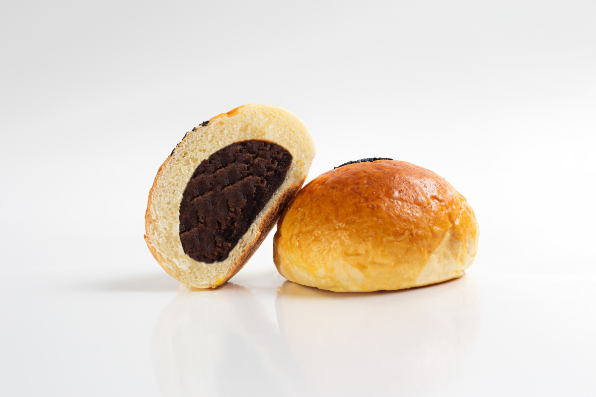 中式糕点面包白底图