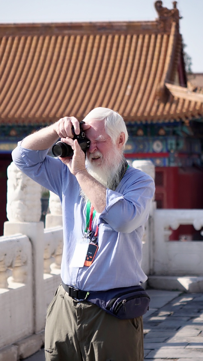老外拍故宫