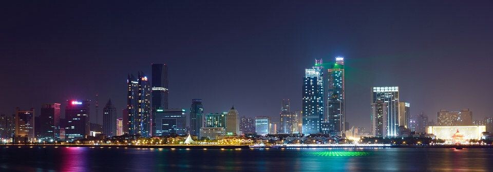 奥帆夜景<br />
