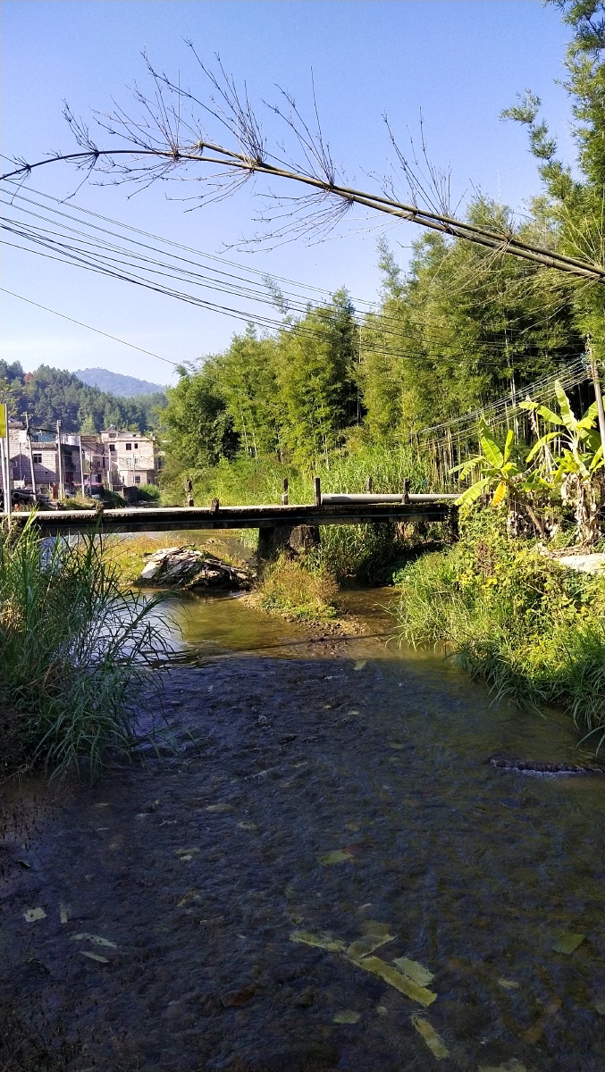 旅游随拍山村风光