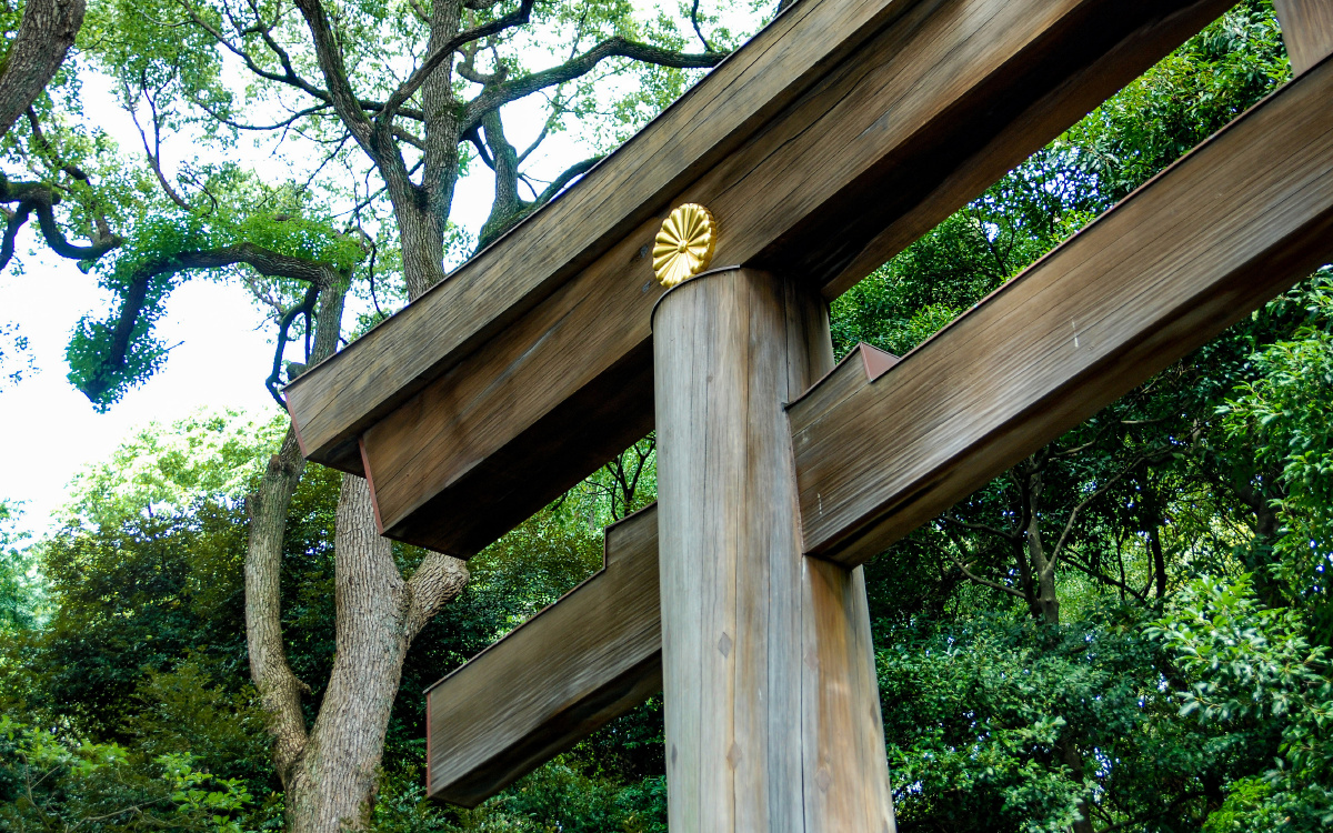 明治神宫巨大鸟居