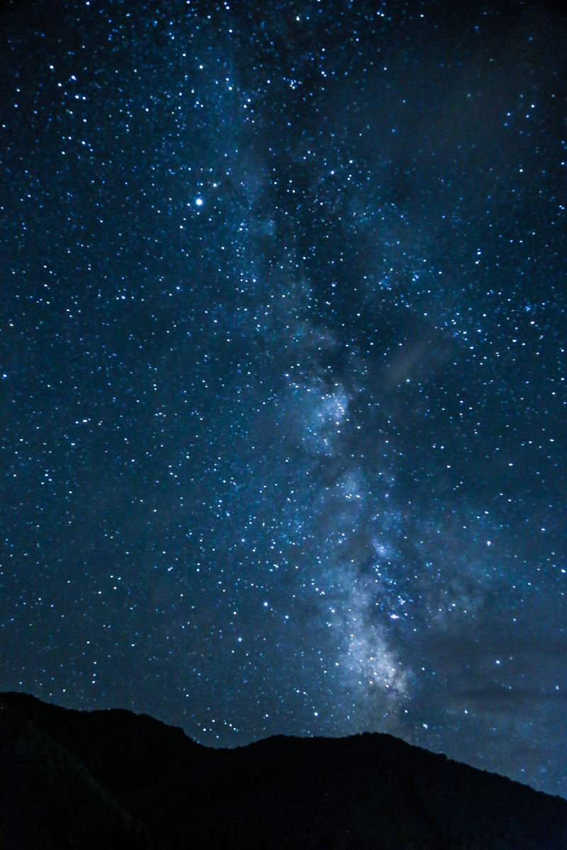山里的星空