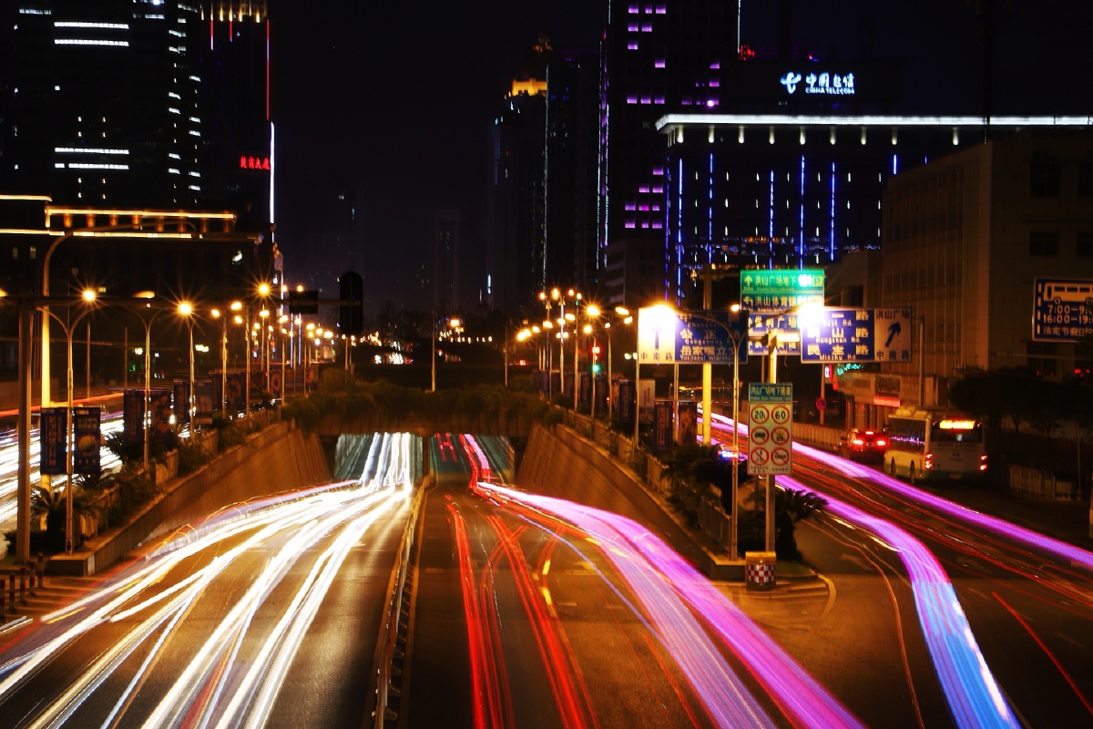 武汉中南路夜景