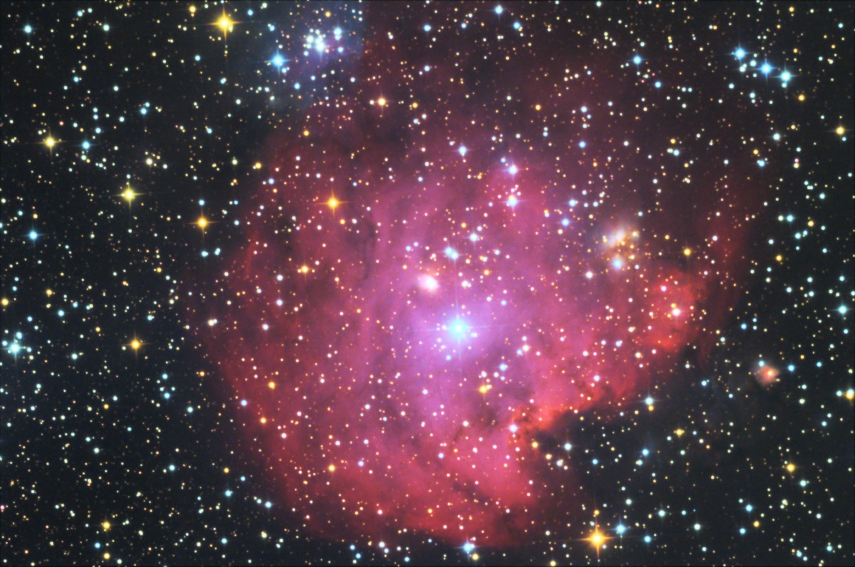 星云编号:ngc 2174.由于猎户座有