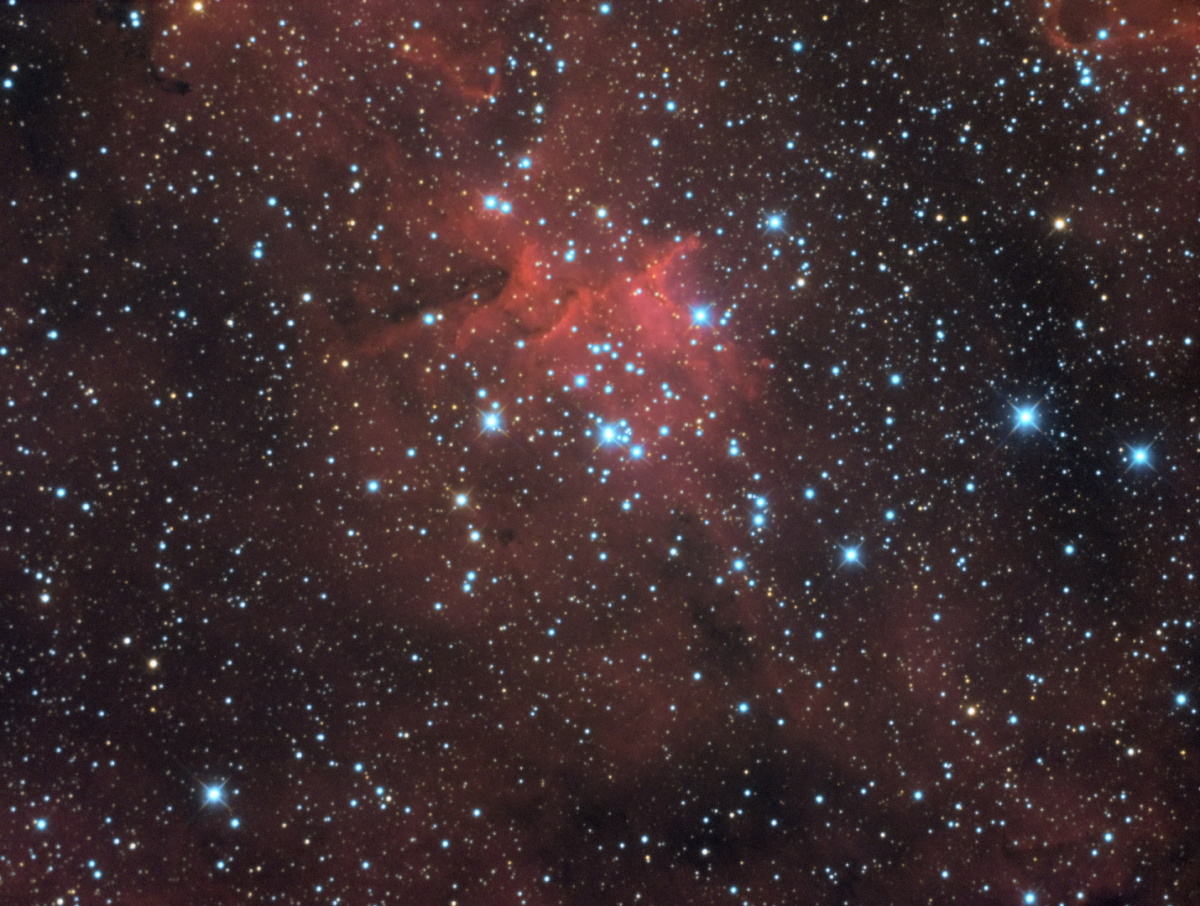 心脏星云或称为心状星云(heart nebula),即 ic 1805,sh2-190,是一个