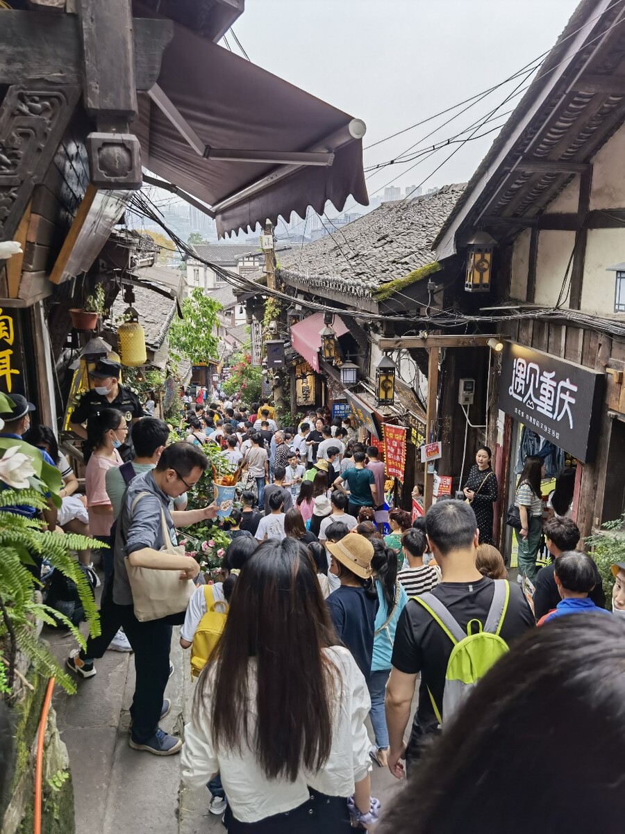 五一重庆旅游爆满图片