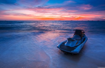涠州岛，石螺口夕阳。