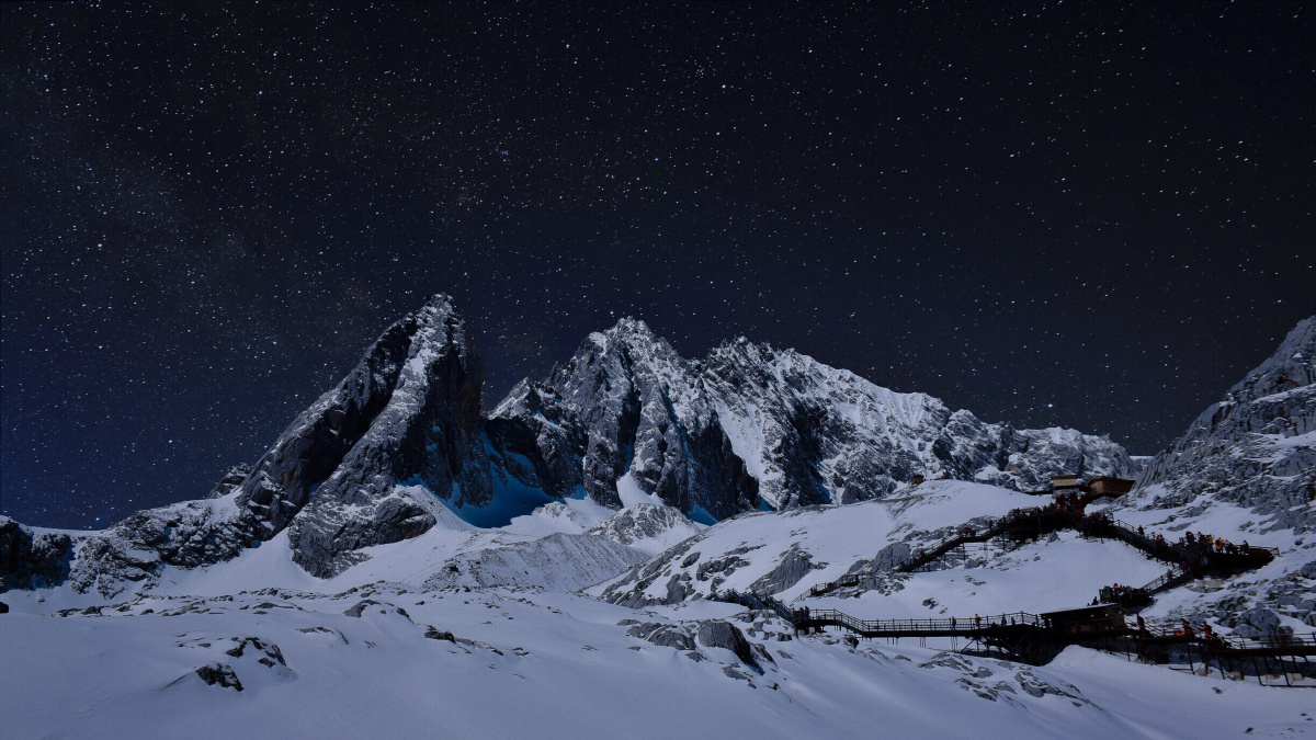雪山