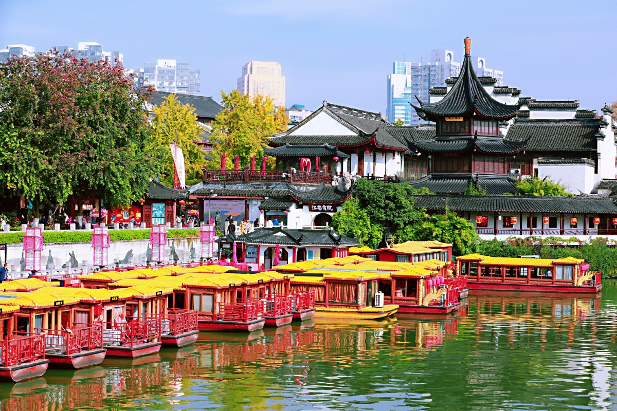 南京夫子庙景区图片