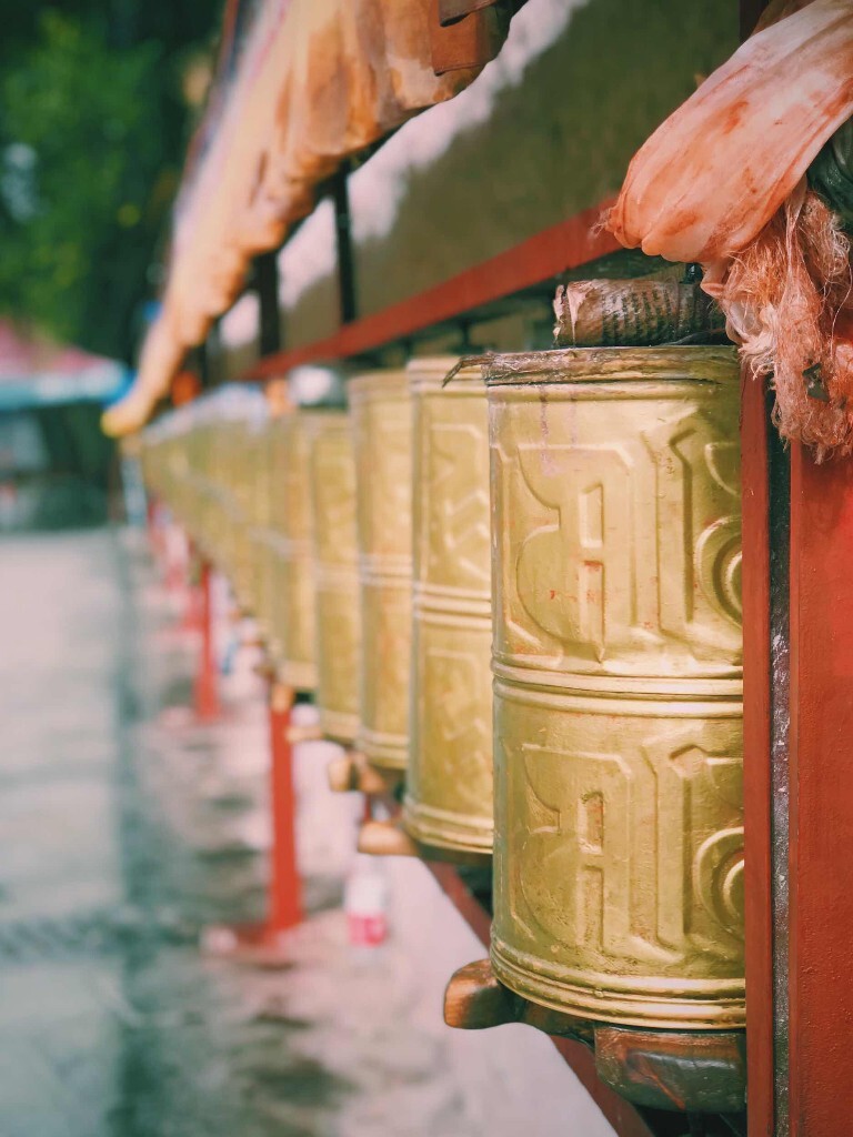 大昭寺转经筒